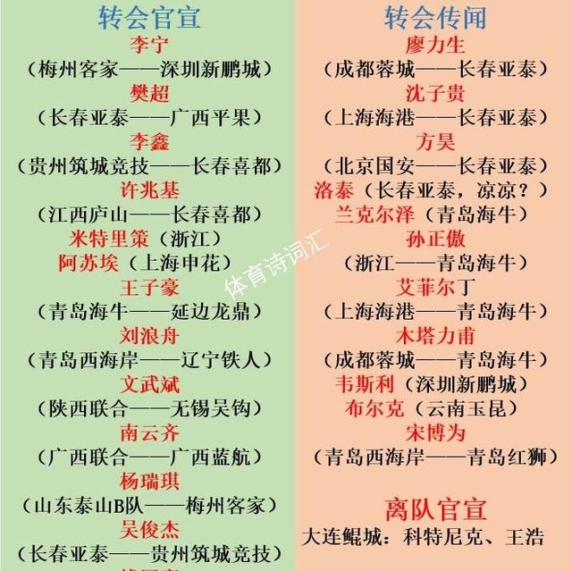 好博体育-调整开始！泰山官宣4人租借离队夏窗期间已有6人告别的简单介绍
